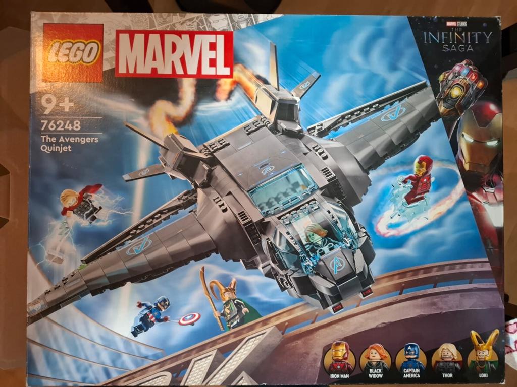 LEGO Marvel The Avengers Quinjet 76248, Ophalen, Zo goed als nieuw, Overige merken