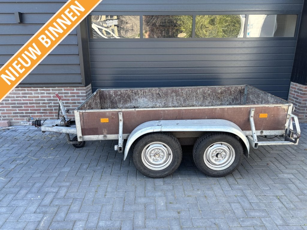 Tandemasser bakwagen aanhanger aanhangwagen geremd 2000 kg, Gebruikt