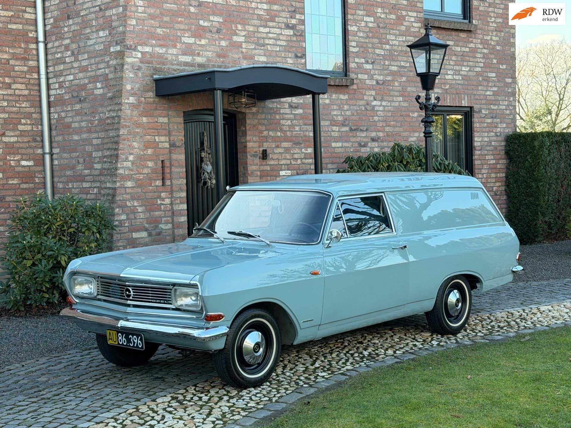 Opel Rekord B 1.5 CarAvan Olympia, Auto's, Achterwielaandrijving, Blauw, 1500 cc, Blauw