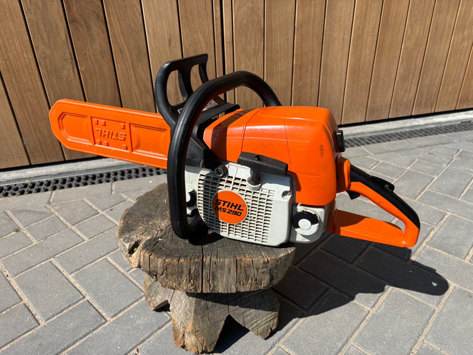 Stihl MS 290 benzine motorzaag kettingzaag 40cm. Hele nette!, Stihl, Stihl, Zo goed als nieuw, Overige soorten