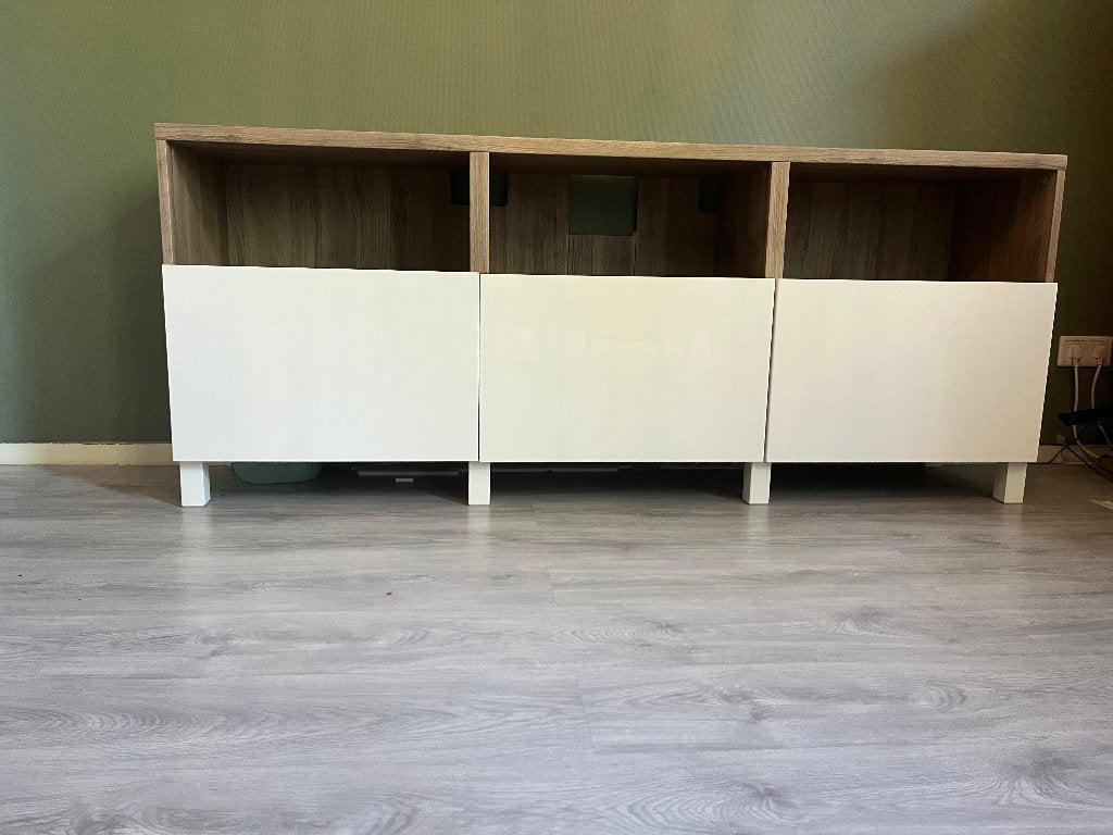 Besta IKEA tv-meubel, Ophalen, Gebruikt, 150 tot 200 cm, Minder dan 100 cm