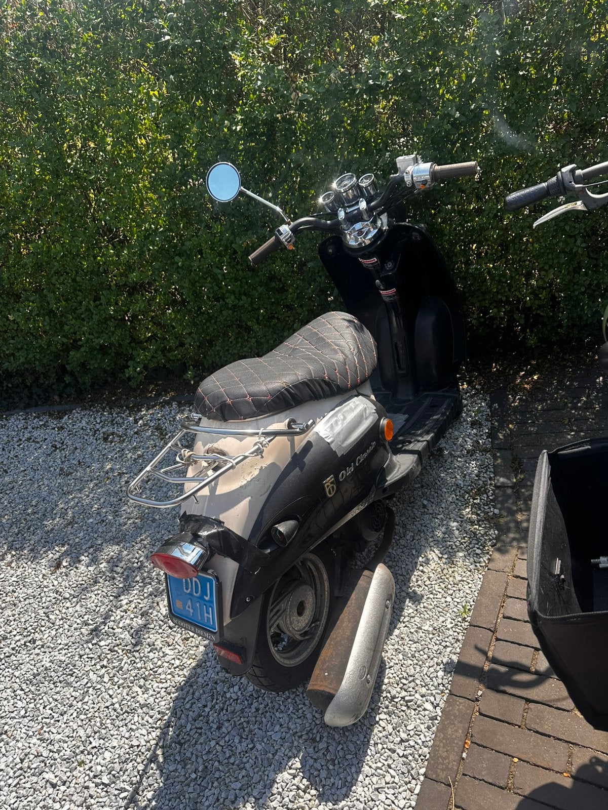 Gratis scooter, Fietsen en Brommers, Snorfietsen en Snorscooters, Zo goed als nieuw, Overige merken, Benzine, Ophalen of Verzenden