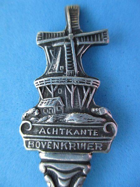 (A2891)  Achtkante Bovenkruier, Ophalen of Verzenden, Gebruikt, Overige materialen, Bestek