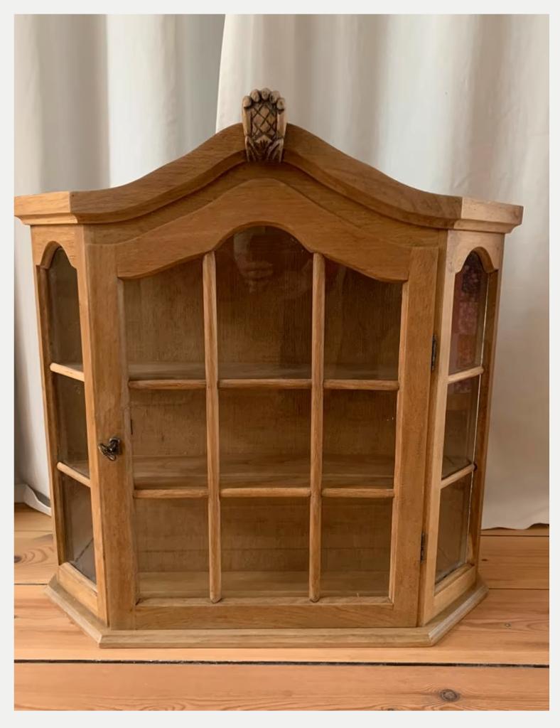 Vitrinekast, Antiek en Kunst, Curiosa en Brocante, Ophalen of Verzenden