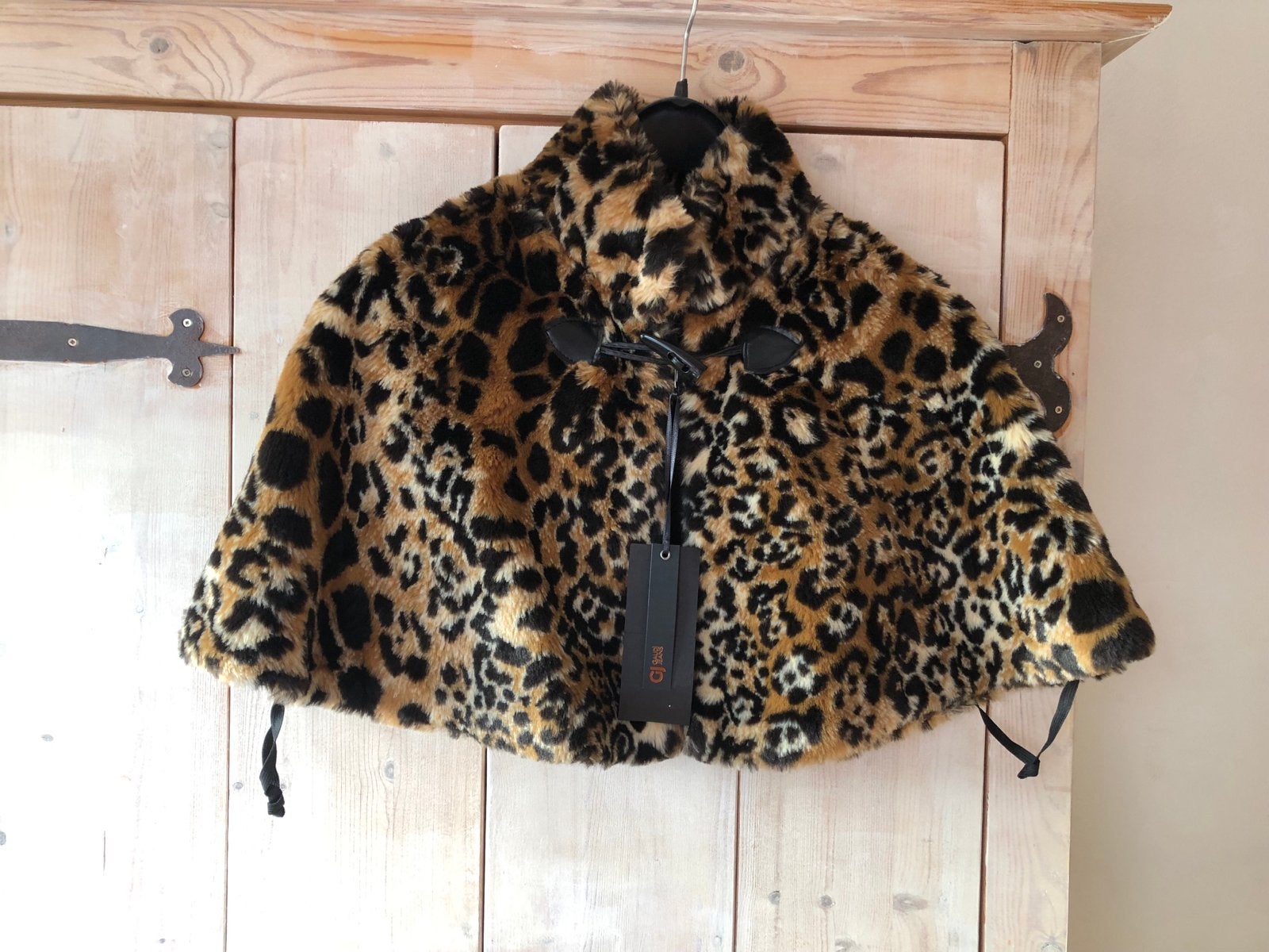 Gaudi Jeans Luipaardprint Cape - Maat S, Ophalen of Verzenden, Nieuw, Maat 36 (S), Meerkleurig