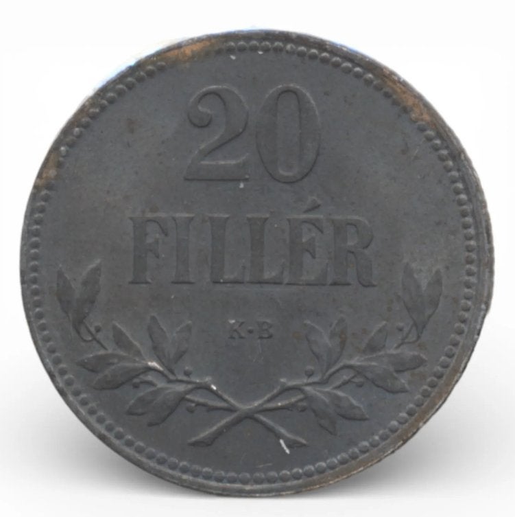Oostenrijk-Hongarije (H) 20 Filler 1916 (Prachtig+), Ophalen of Verzenden, Oostenrijk, Losse munt