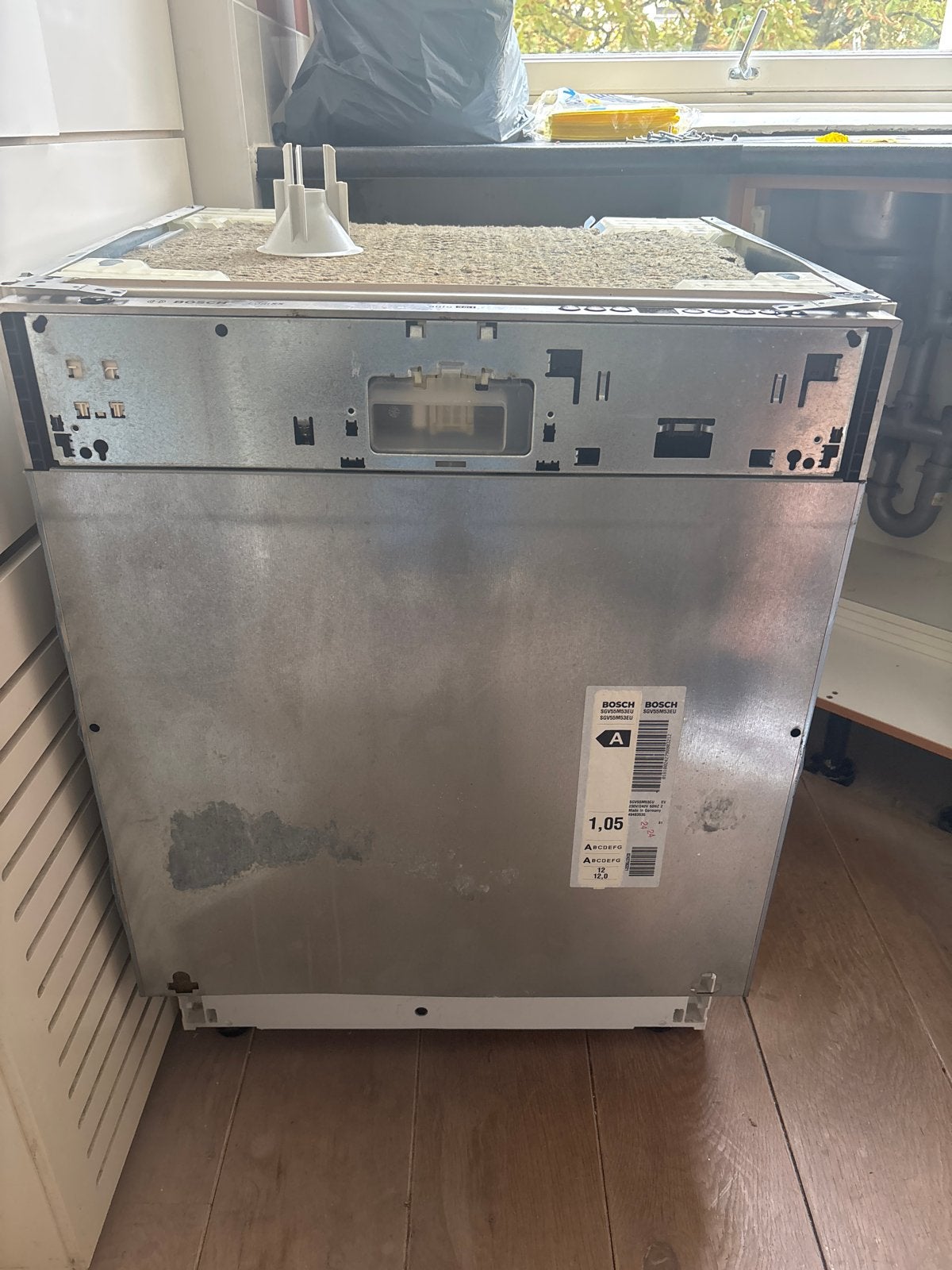 Bosch Logixx Inbouw Vaatwasser - Gebruikt, Witgoed en Apparatuur, Vaatwasmachines, Ophalen, Gebruikt, Inbouw, 85 tot 90 cm