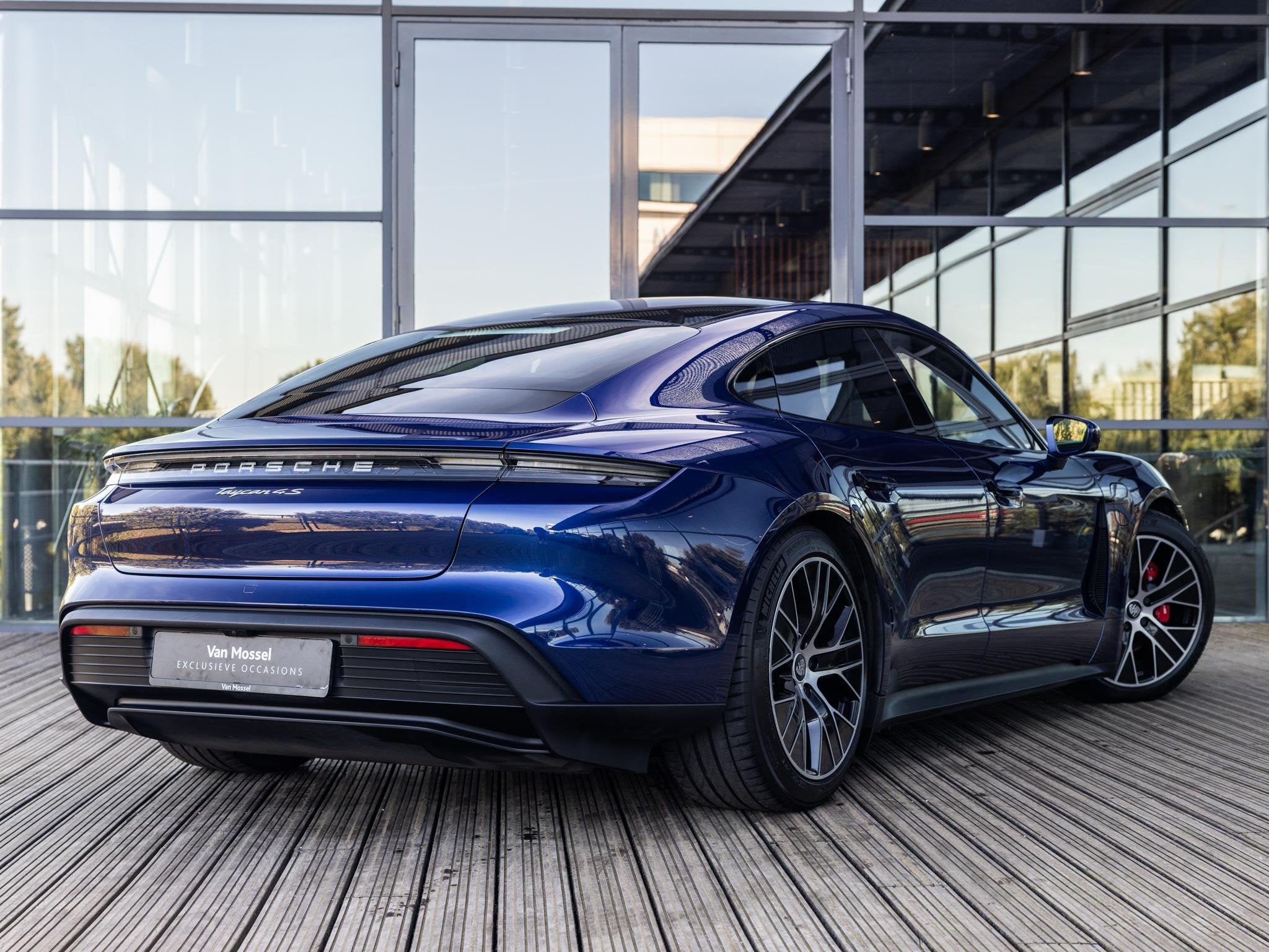 Porsche Taycan 4S Performance 84 kWh | SOH 94% | SPORTCHRONO, Auto's, 12 maanden, 464 km, Gebruikt, Zwart