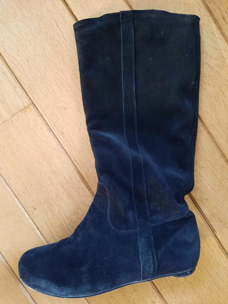 Cinderella laarzen zwart suède maat 41- nieuw -, Hoge laarzen, Zwart, Nieuw, Ophalen of Verzenden