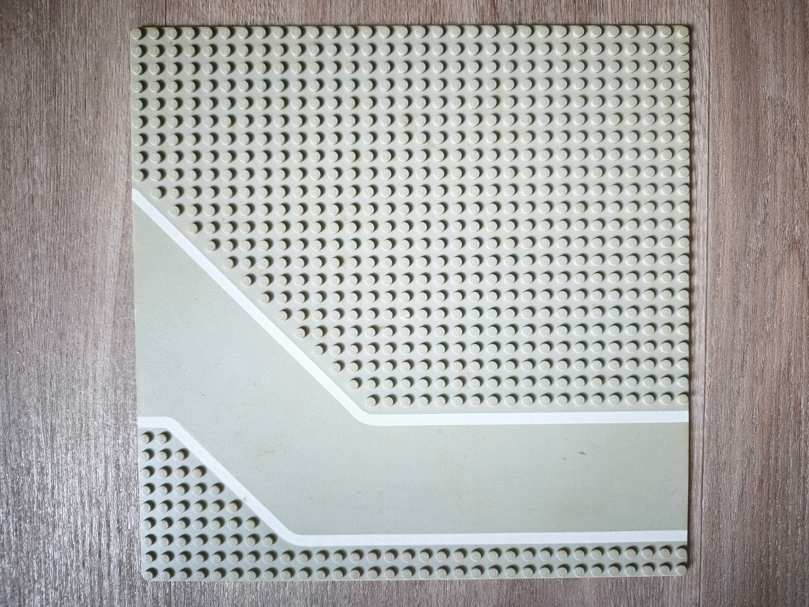 Lego grondplaat bouwplaat 32x32 grijs met pad 4478px1 6386, Kinderen en Baby's, Speelgoed | Duplo en Lego, Gebruikt, Lego, Ophalen of Verzenden