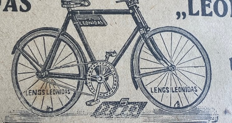 Leonidas fiets 1913, Ophalen, Voor 1920, Tijdschrift