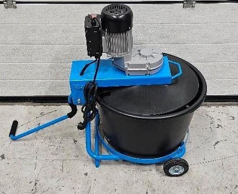 HBM Cementmixer, Mengmachine Voor Tegellijm, Verf. 50 Liter, Doe-het-zelf en Verbouw, Betonmolens, Zo goed als nieuw, Ophalen of Verzenden