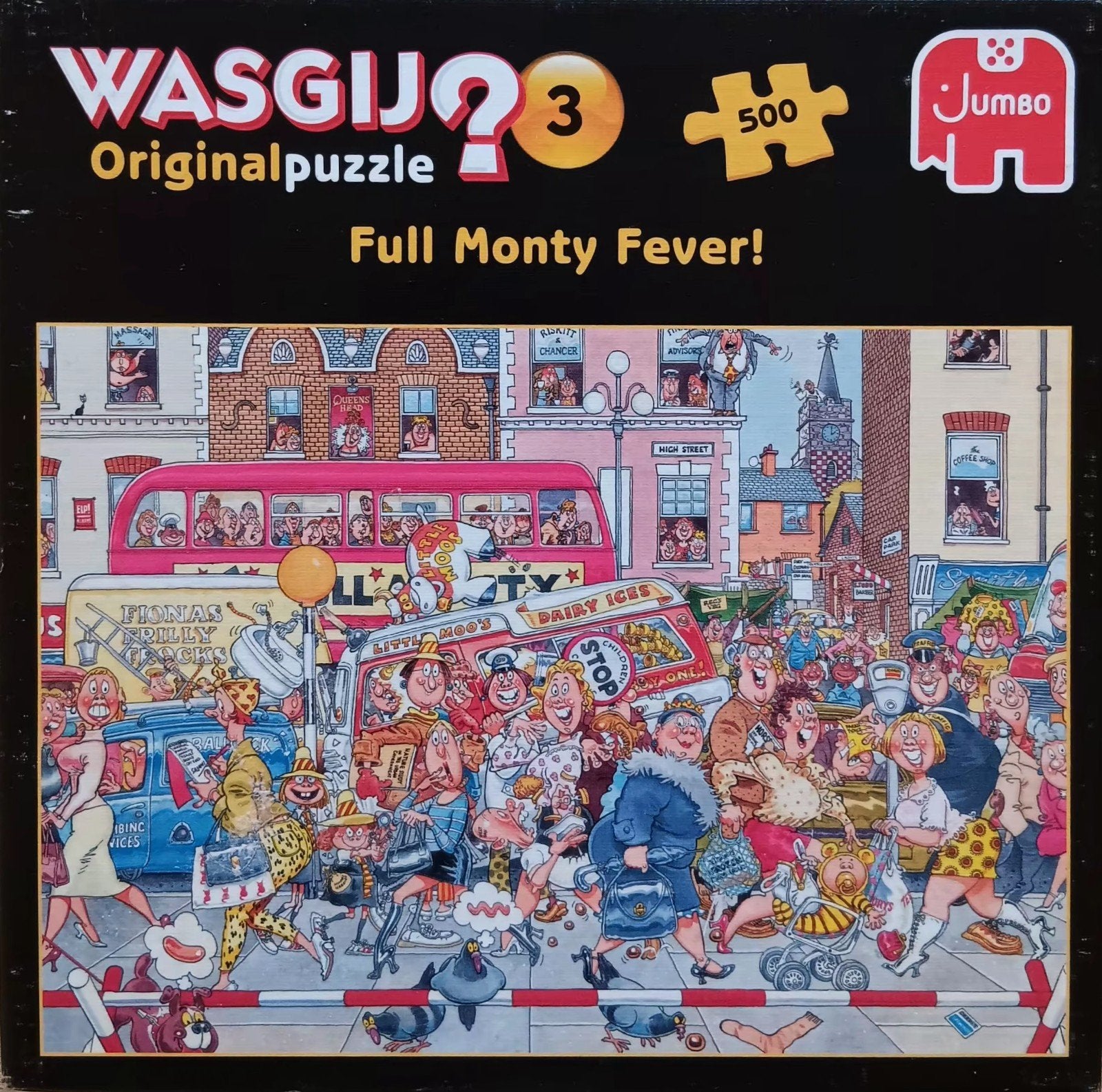 Wasgij 500 stukjes. Original 3, Ophalen of Verzenden, 500 t/m 1500 stukjes, Gebruikt