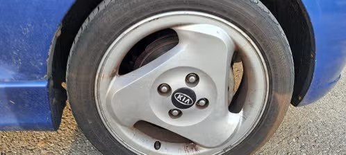 Set van vier velgen LM. Kia picanto Banden moeten vervangen, Ophalen, Gebruikt