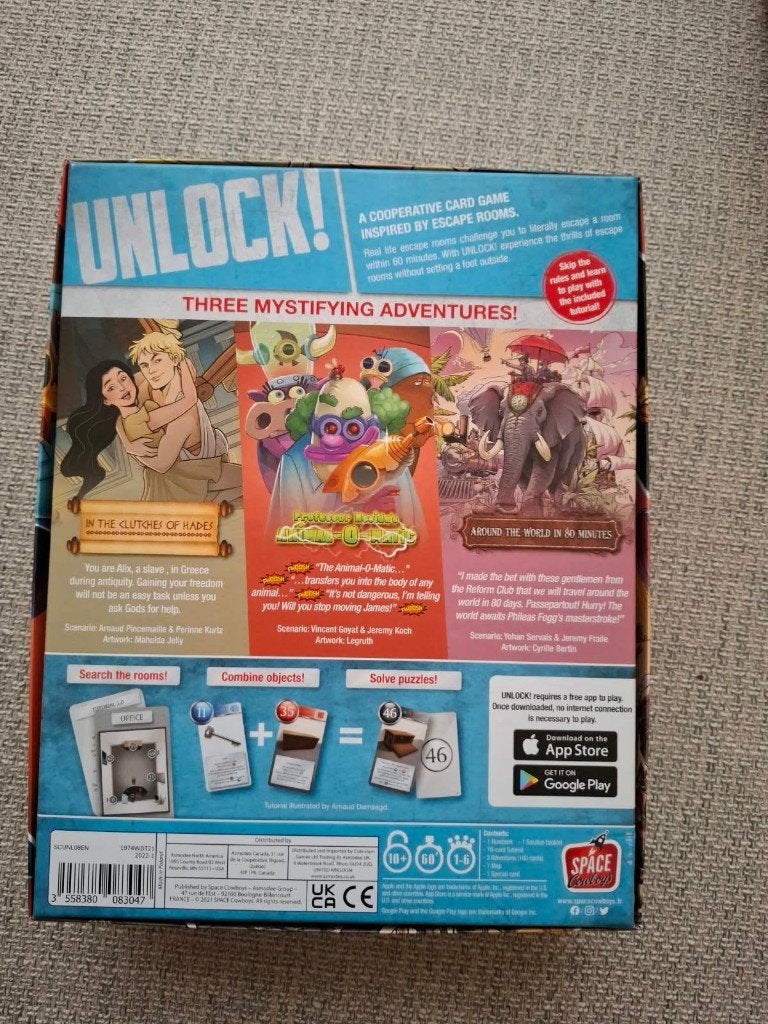 Unlock!Mythic Adventures EN, Ophalen of Verzenden, Zo goed als nieuw, Space Cowboys