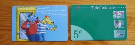 2 telefoonkaarten, Ophalen of Verzenden, Buitenland