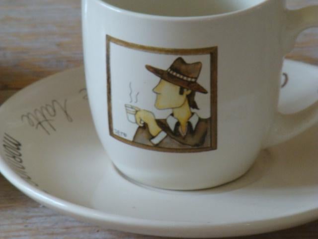 Servies, Jet (by Ter Steege) CAPPUCCINO, gaaf, Huis en Inrichting, Keuken | Servies, Ophalen of Verzenden, Zo goed als nieuw, Overige stijlen