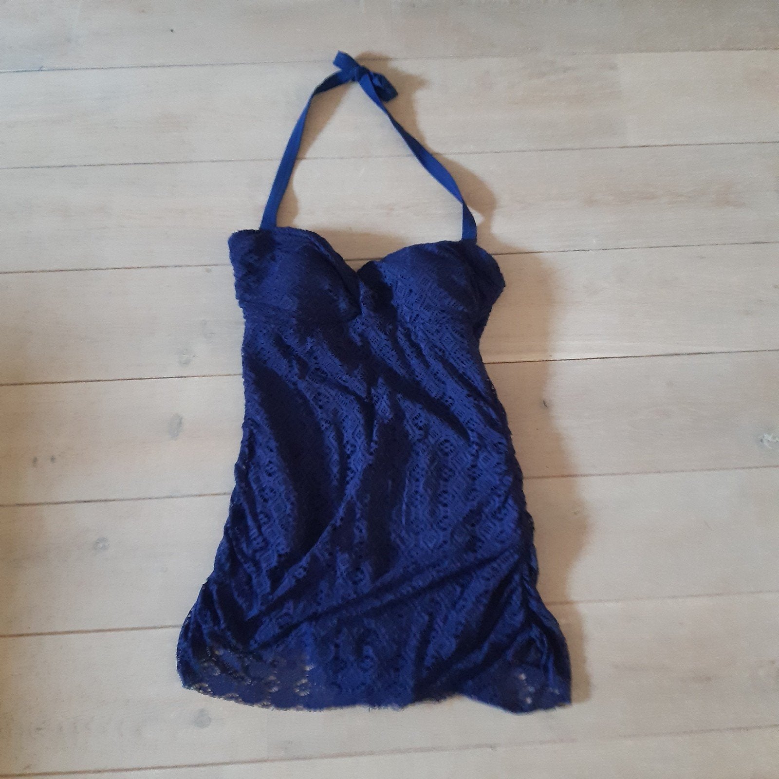 Blauw zwemjurkje / badpak beachwave 46, Ophalen of Verzenden, Zo goed als nieuw, Blauw, Badpak