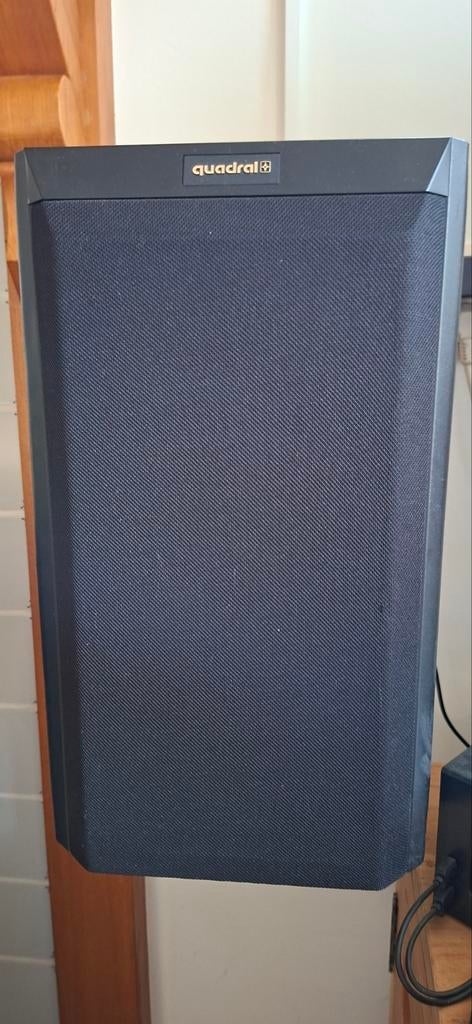 Quadral Dauphin MK III speakers - Gebruikt, goed geluid, Gebruikt, 60 tot 120 watt, Front, Rear of Stereo speakers, Ophalen