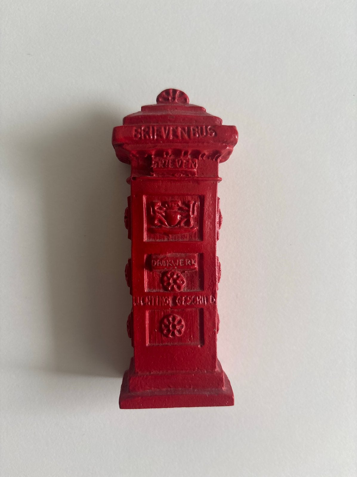 Miniatuur PTT Brievenbus - Historisch Model, Verzamelen, Ophalen of Verzenden, Gebruikt