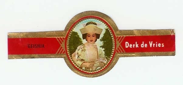 Sigarenbandjes Derk de Vries - 20 ex., Ophalen of Verzenden, Gebruikt, Sigarenbandjes