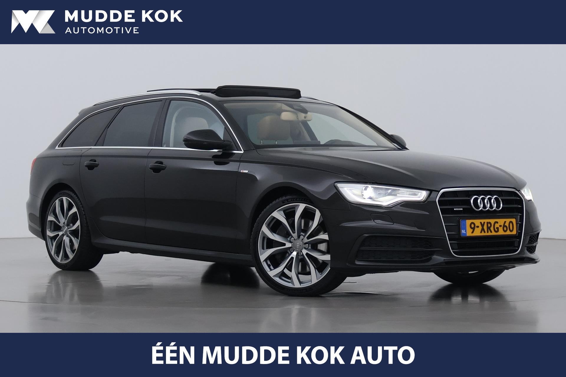 Audi A6 Avant 3.0 TDI BiT quattro Pro Line Plus | Luchtverin, Auto's, Audi, Automaat, Euro 5, Gebruikt, Beige