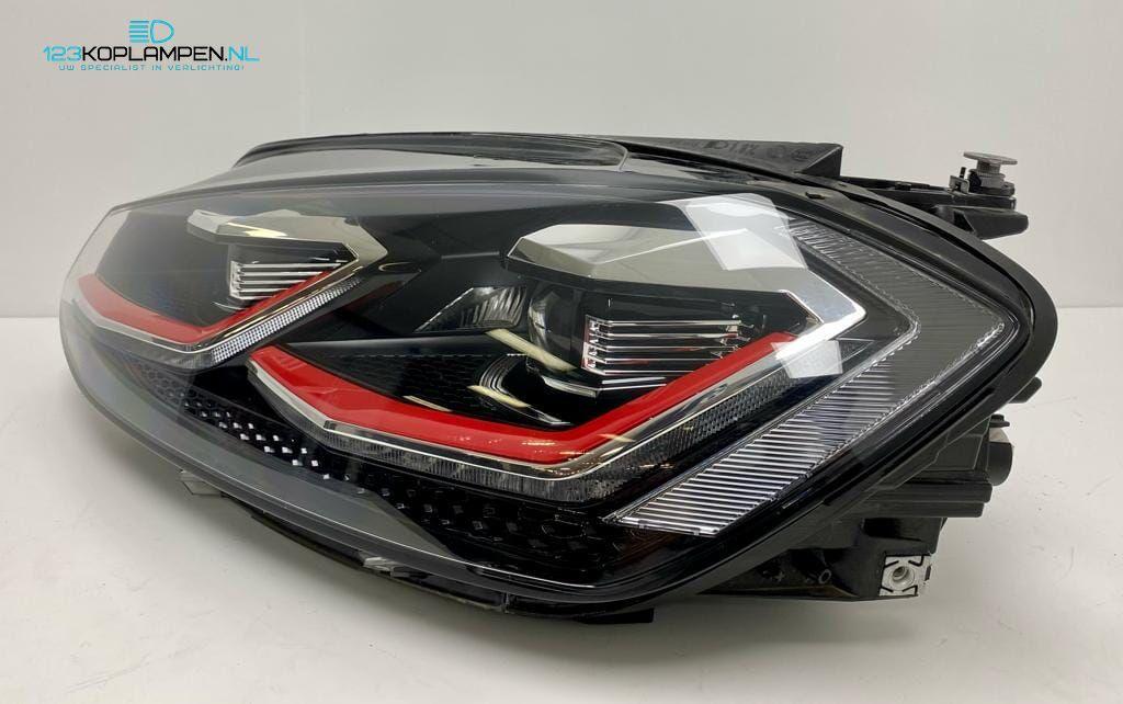 (VR) VW Volkswagen Golf GTI 7 Facelift Full LED koplamp link, Gebruikt, -, Volkswagen, -