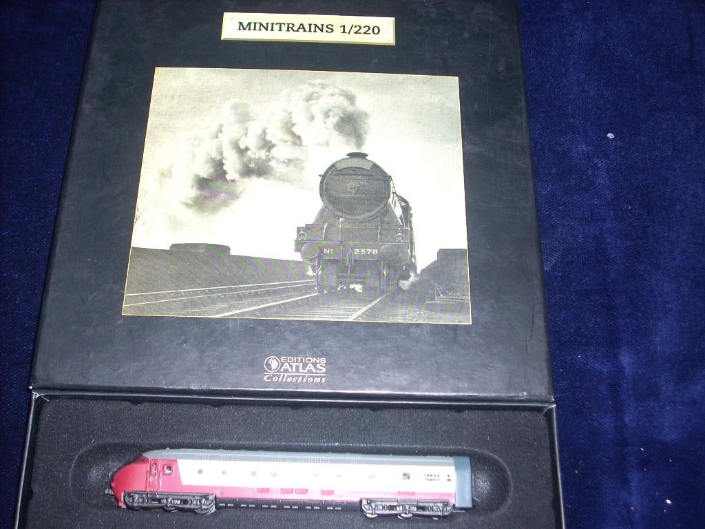 ATLAS -collection Minitrajns 1/220 - TEE Edelweiss - 1957, Ophalen of Verzenden, Gebruikt