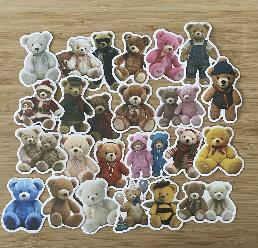 Knuffelberen stickers, Verzenden, Nieuw, Meerdere stickers