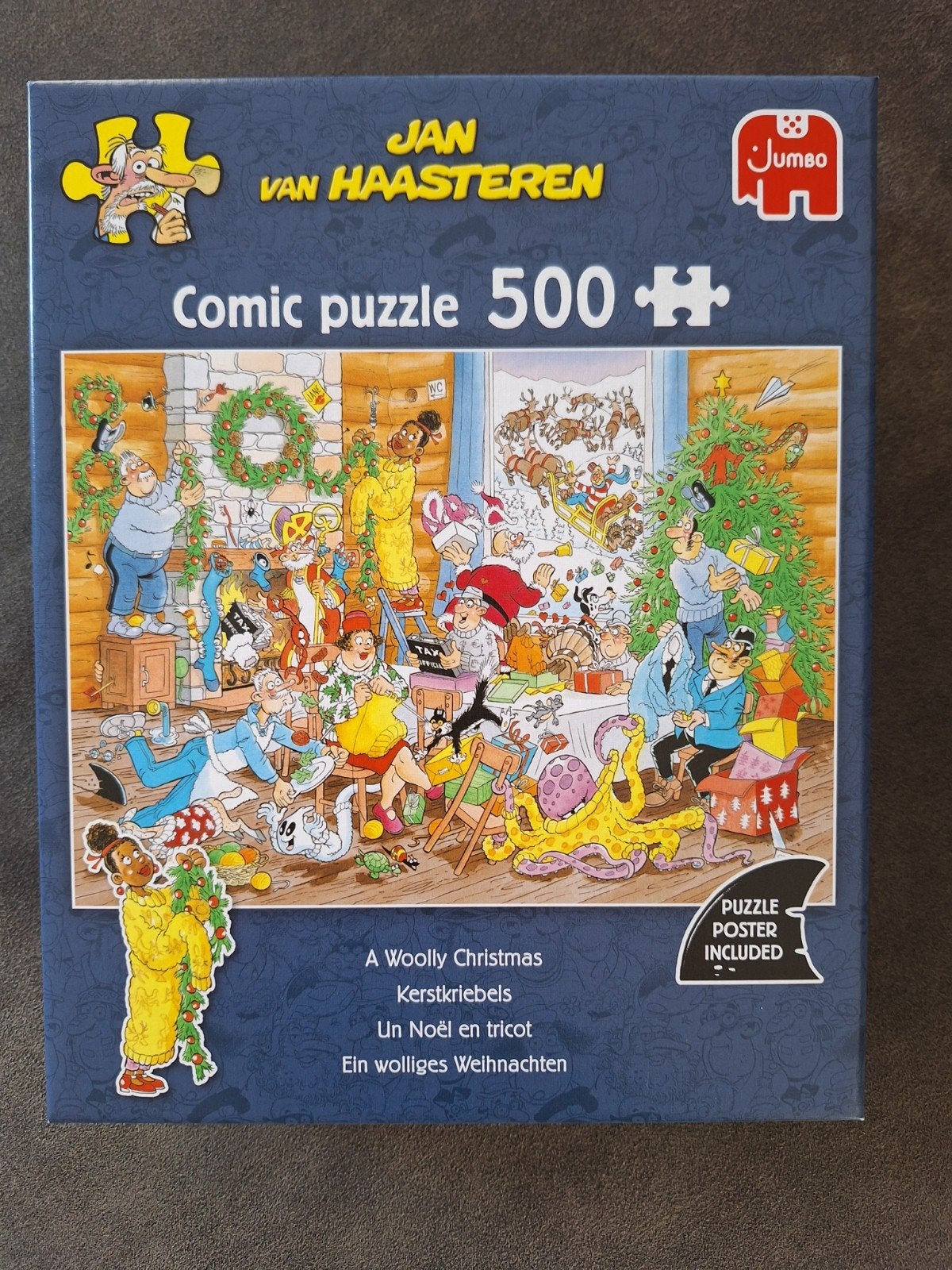 Jan van Haasteren Puzzel
Titel: Wie is de volgende?
Aant, Ophalen, 500 t/m 1500 stukjes, Nieuw, Legpuzzel