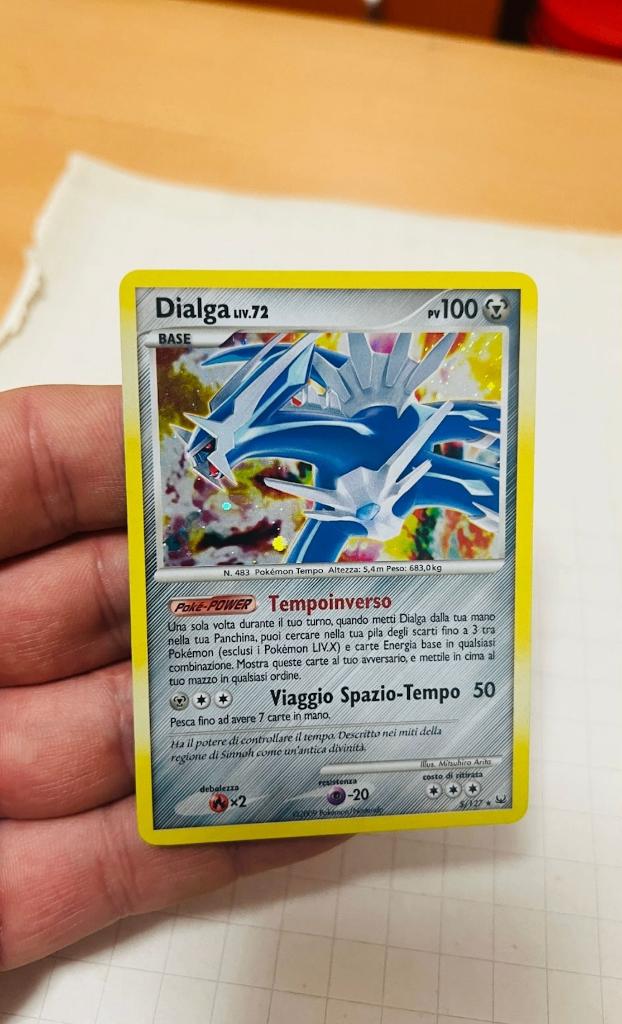 Dialga 5/127 Holo Platinum Pokemon, Verzenden, Zo goed als nieuw, Losse kaart, Foil