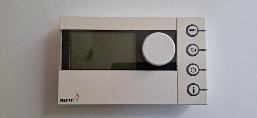 Nefit klokthermostaat ModuLine 300, compleet,(+handleiding), Ophalen of Verzenden, Slimme thermostaat, Gebruikt