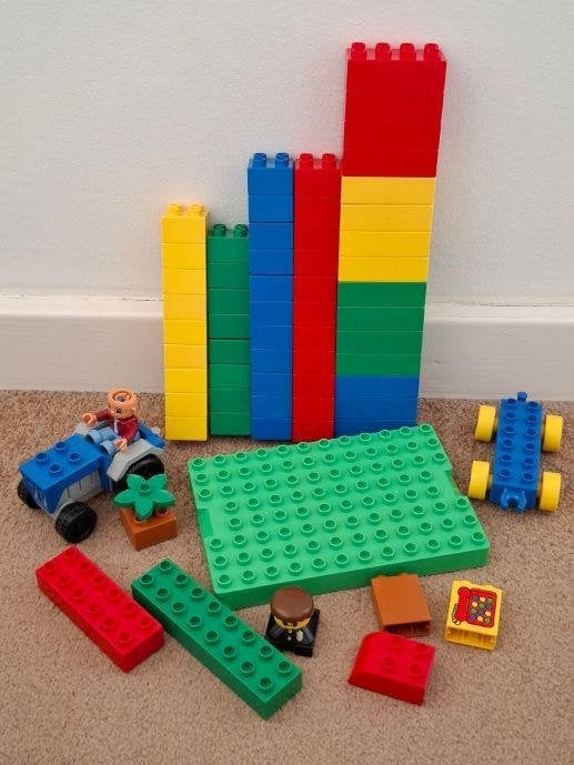 Duplo blokken en diversen, Kinderen en Baby's, Speelgoed | Duplo en Lego, Ophalen of Verzenden, Zo goed als nieuw, Losse stenen