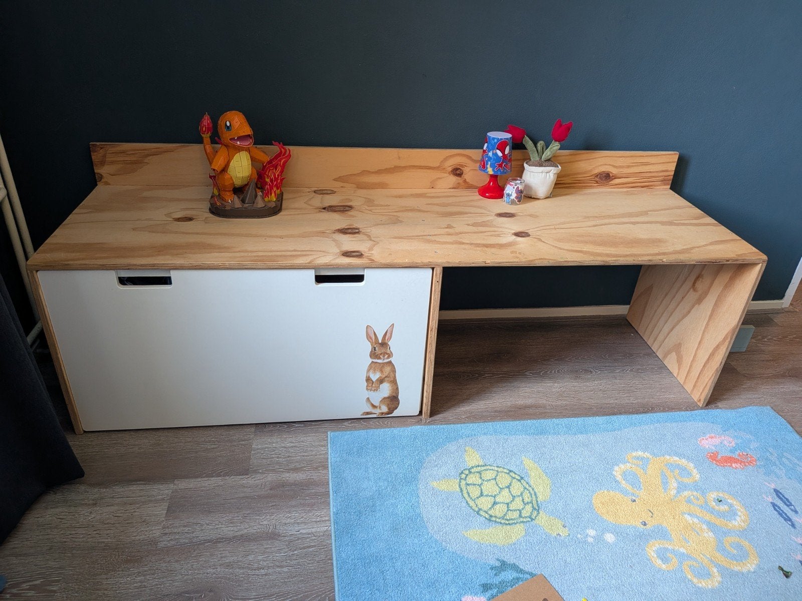 IKEA Stuva lade met buro - Kinderbureau met opbergruimte, Ophalen, Gebruikt, Tafel(s)