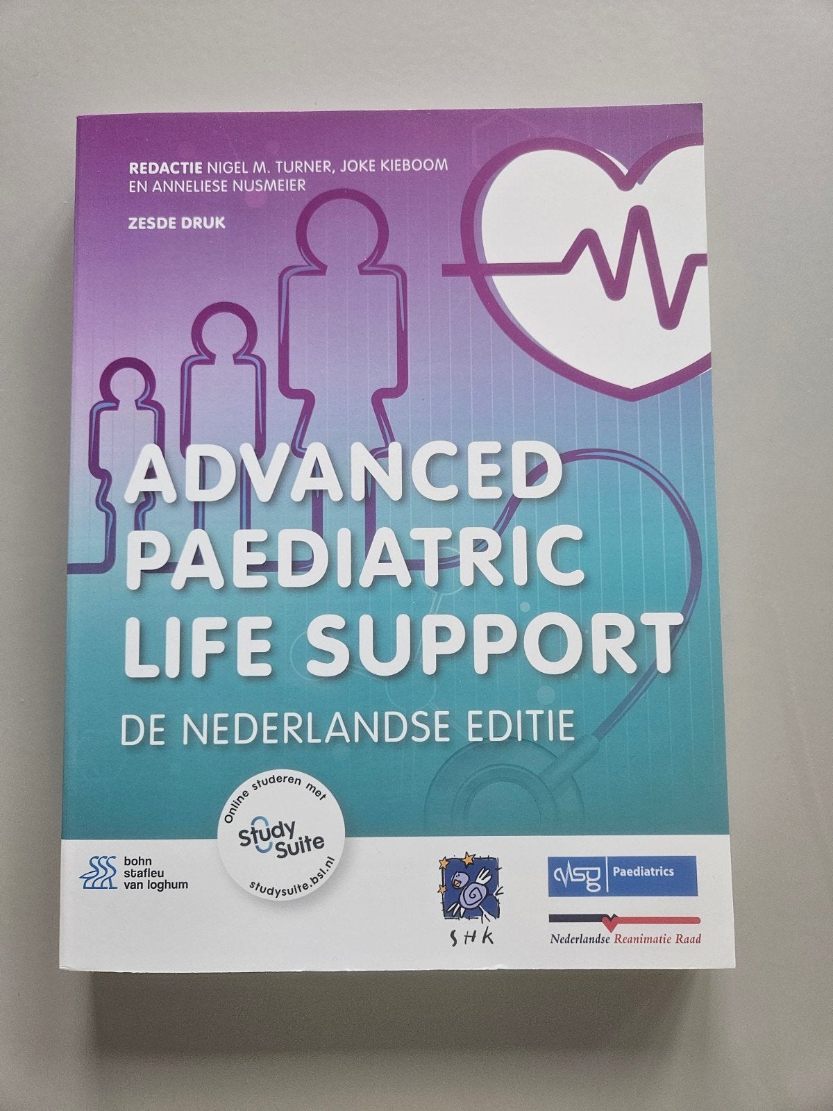 Advanced Paediatric Life Support - Nederlandse Editie, Boeken, Studieboeken en Cursussen, Zo goed als nieuw, Nigel M. Turner, Joke Kieboom, Anneliese Nusmeier