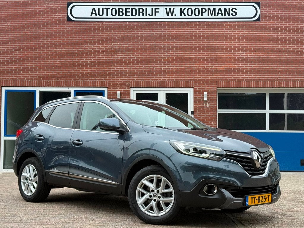 Renault Kadjar 1.2 TCe Intens, Auto's, Kadjar, 4 cilinders, Leder en Stof, Bedrijf