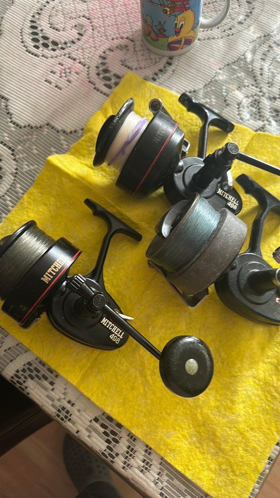 3 Mitchell 498, Watersport en Boten, Ophalen of Verzenden, Molen