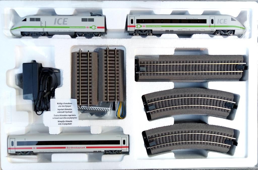 Roco 51162 Analoog Startset: ICE 2 DB AG 3-delig treinstel, Hobby en Vrije tijd, Modeltreinen | H0, Treinset, Gelijkstroom, Plainbachstr. 4 5101 Bergheim Oostenrijk