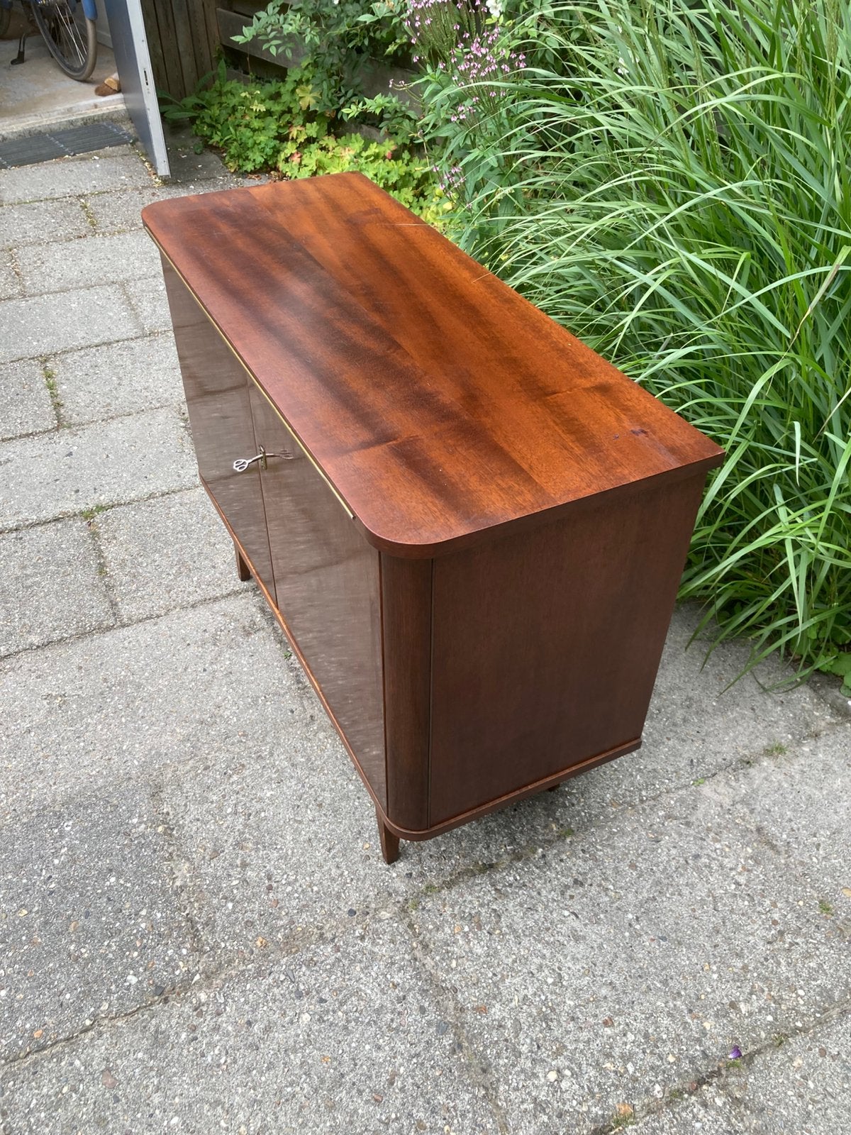 Vintage dressoir kast jaren 70, Antiek en Kunst, Ophalen