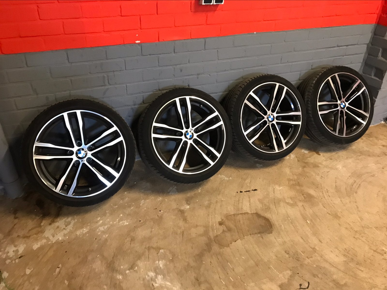 BMW F30 F31 F32 Velgen M442 breed set 19”inch, Auto diversen, Wieldoppen, Ophalen of Verzenden, Gebruikt