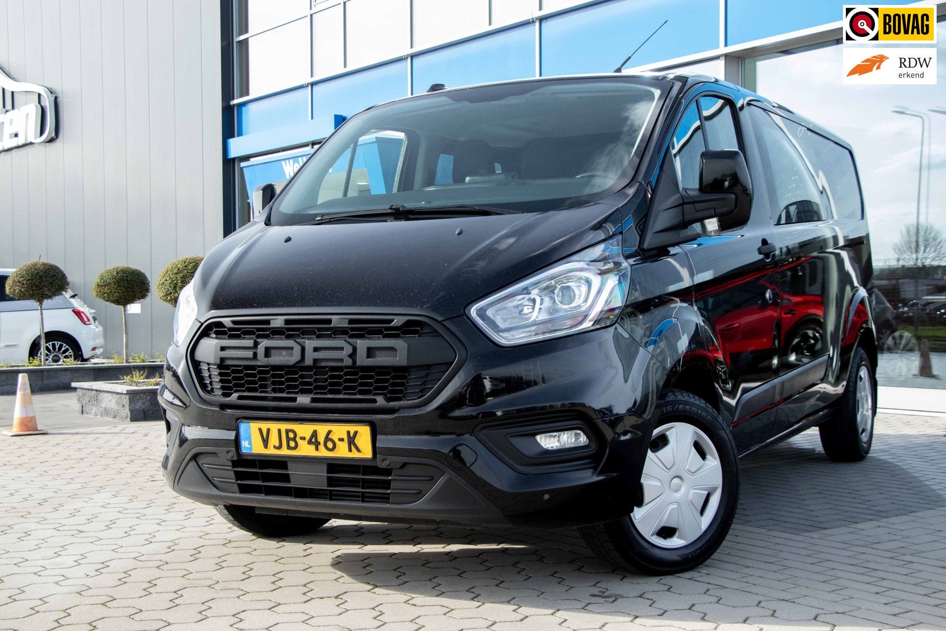 Ford Transit Custom 320 2.0 TDCI L2H1 Trend Dub.Cabine | Cam, Auto's, Bestelauto's, Voorwielaandrijving, Stof, 4 cilinders, 2800 kg