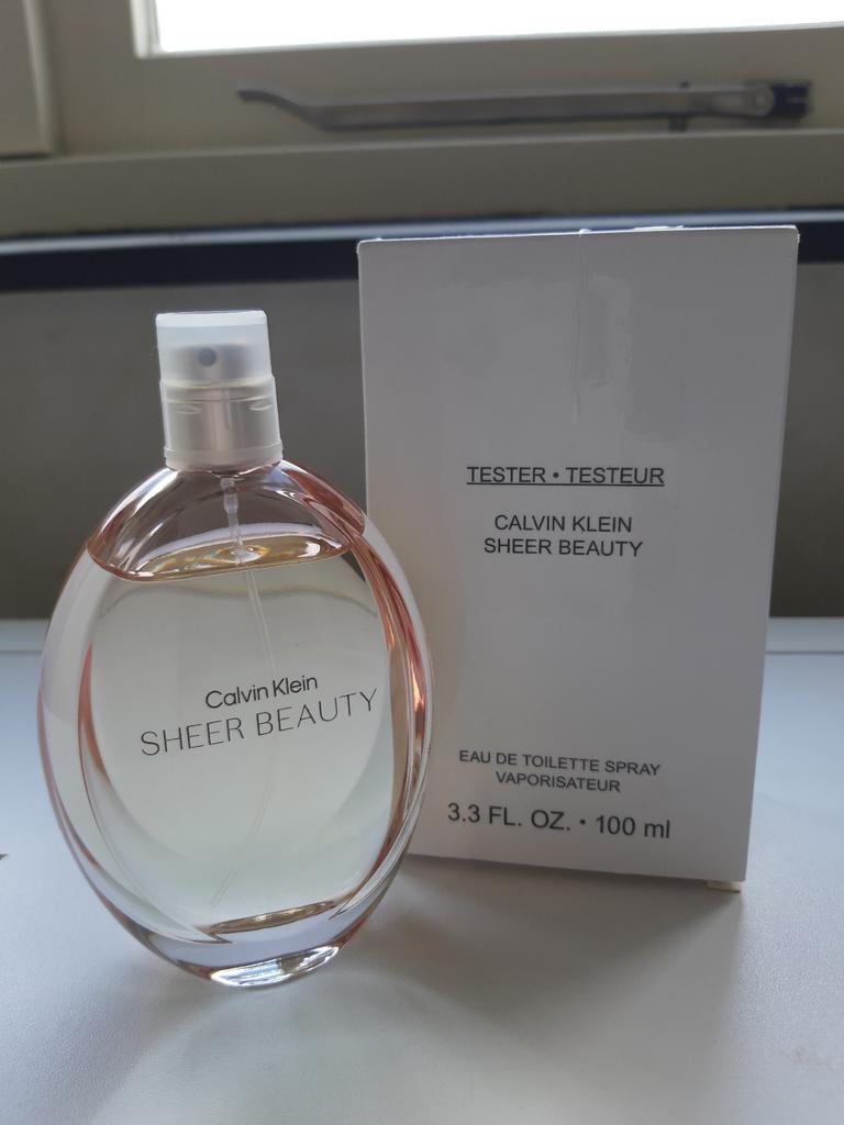 Calvin Klein Sheer Beauty Eau De Parfum 100ML., Verzenden, Nieuw
