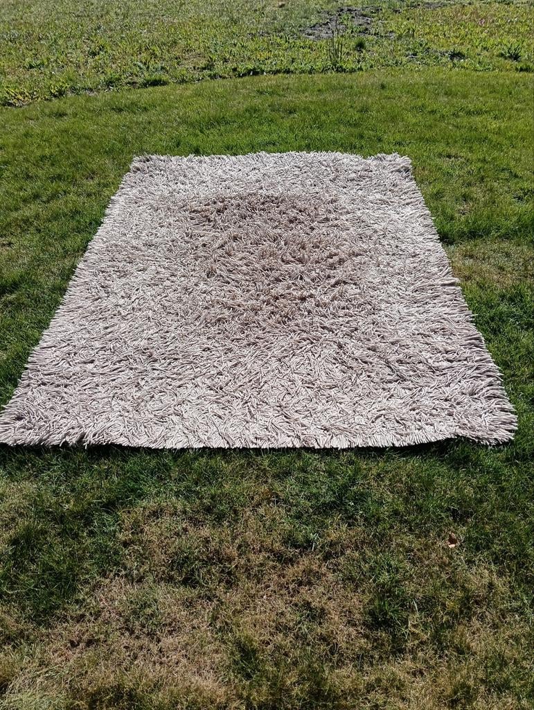 Wollen vloerkleed, 1,6 x 2,4 meter, Ophalen, Gebruikt, Minder dan 10 m², Tapijt
