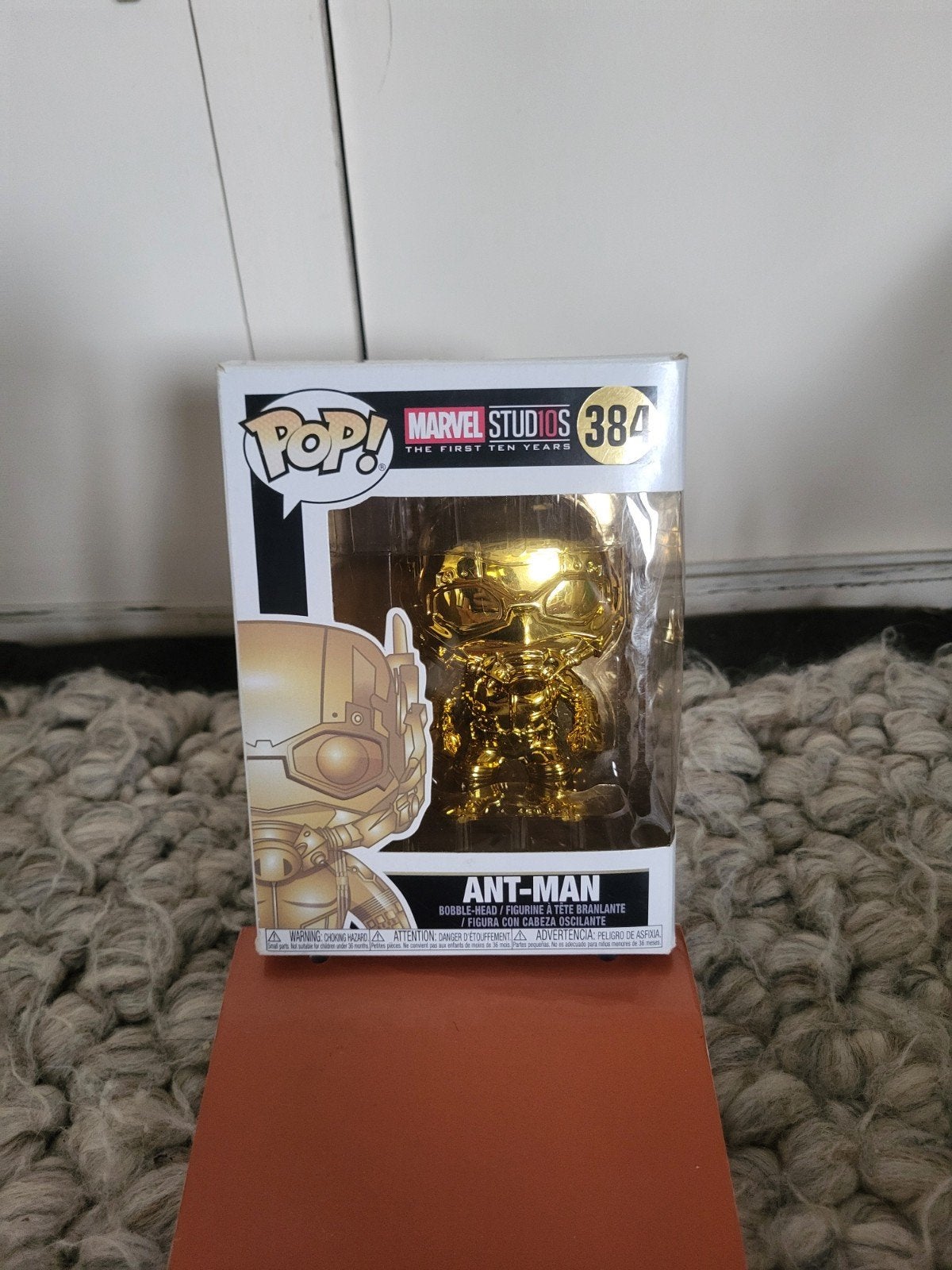 Funko Pop! Ant-Man Marvel Studios 384 Goud Nieuw in doos, Ophalen of Verzenden, Nieuw