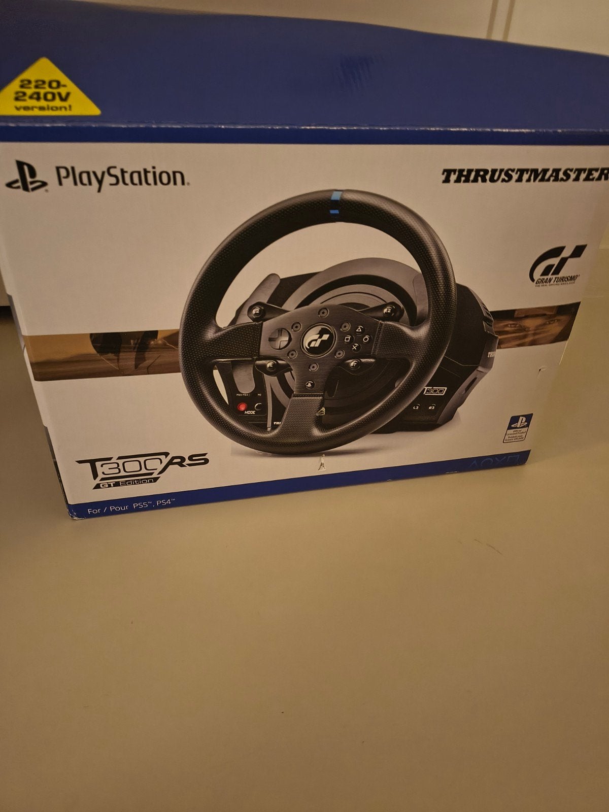 Thrustmaster T300RS GT Edition racestuur en pedalen, Racestuur, Force feedback, Zo goed als nieuw, Thrustmaster