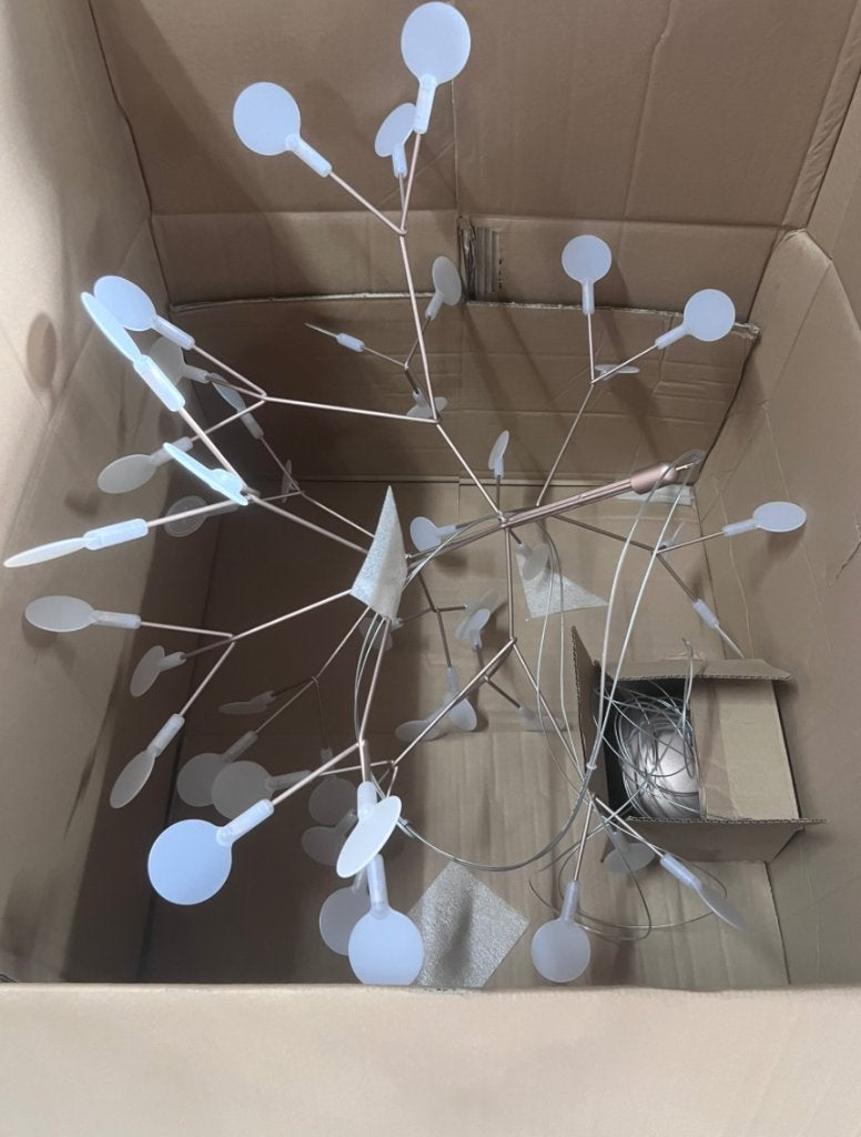 Moooi Heracleum hanglamp LED Rose | Van €2963, nu, Moooi, Moooi, Nieuw, Ophalen of Verzenden