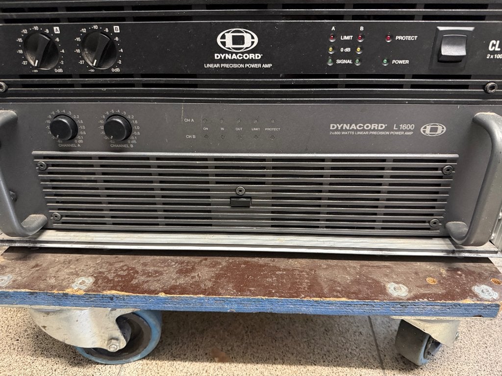 Dynacord versterkers, Ophalen, Zo goed als nieuw, Minder dan 500 watt