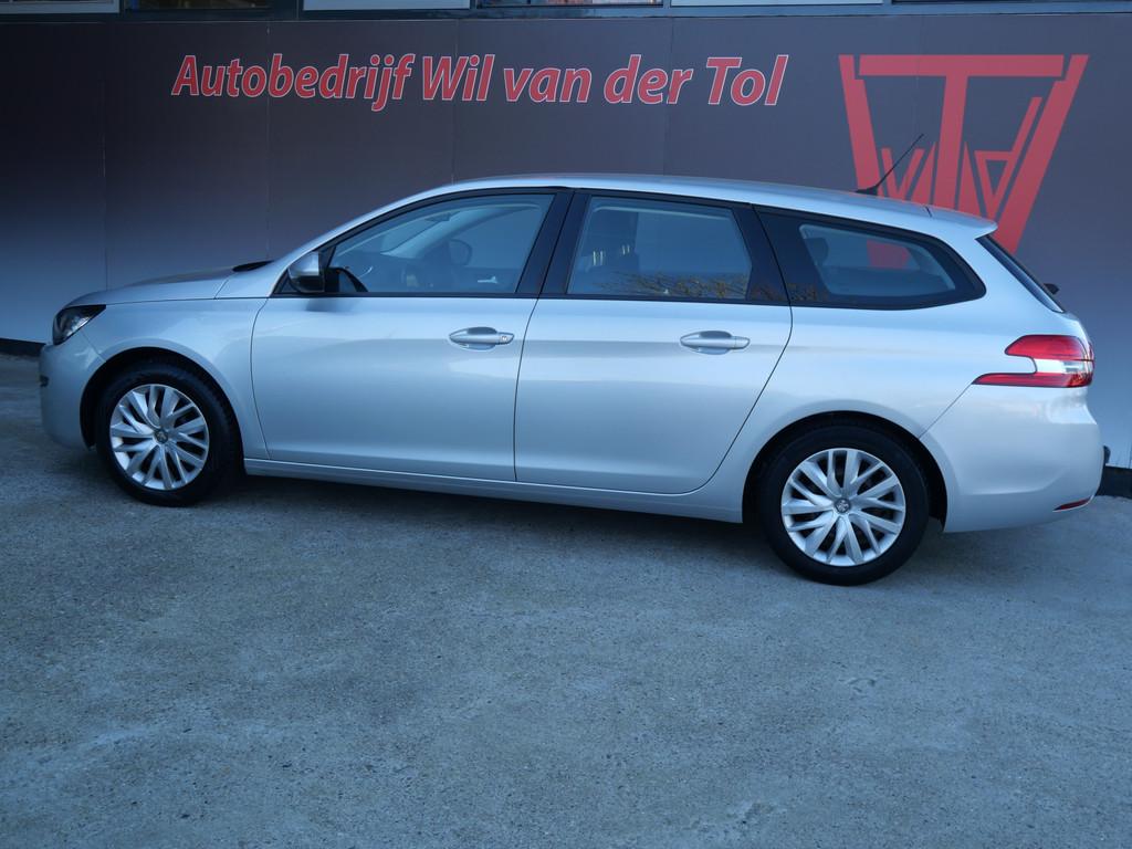 Peugeot 308 SW 1.2 e-THP ACTIVE | NAVIGATIE | TREKHAAK | RIE, Stof, Gebruikt, 1165 kg, Origineel Nederlands