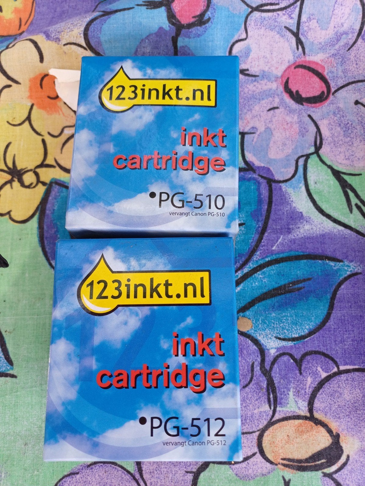 inktcartridges PG-510 en PG-512 (vervangt Canon), Onbekend, Nieuw, Ophalen of Verzenden, Onbekend