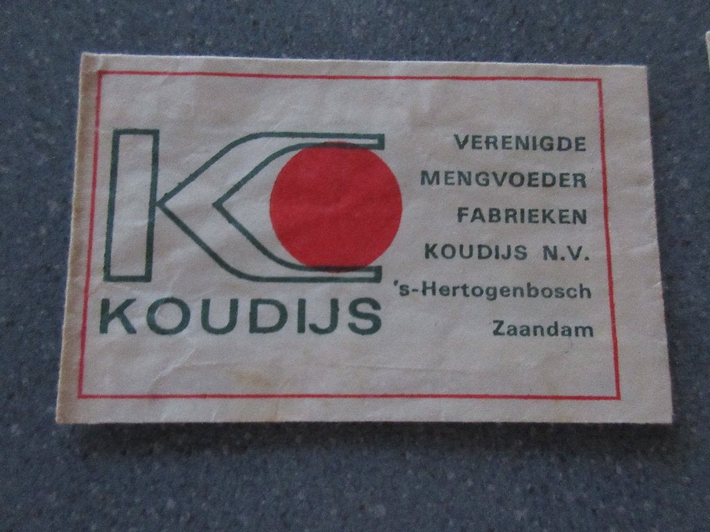 Zaandam/'s-Hertogenbosch, ver.mengvoederfabr. Koudijs, Verzenden